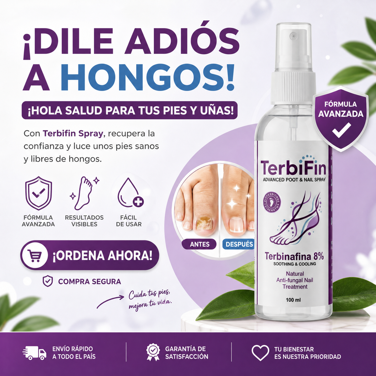 TerbiFin Spray Anti-Hongos