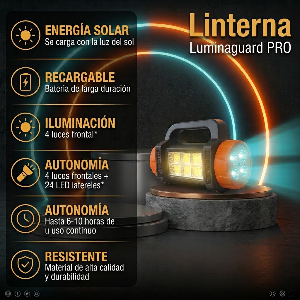 Linterna LuminaGuard PRO