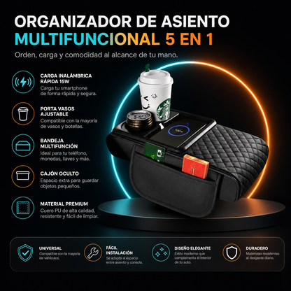 Luxcar™ | Cojín Apoyabrazos