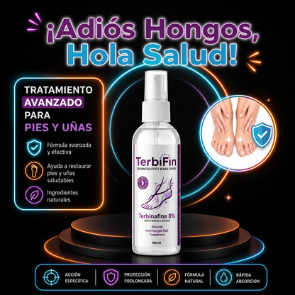 TerbiFin Spray  Anti-Hongos