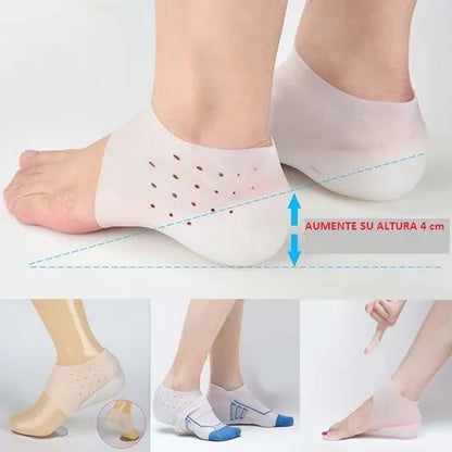 Taloneras de Gel Terapéuticas – Alivio inmediato del dolor al caminar
