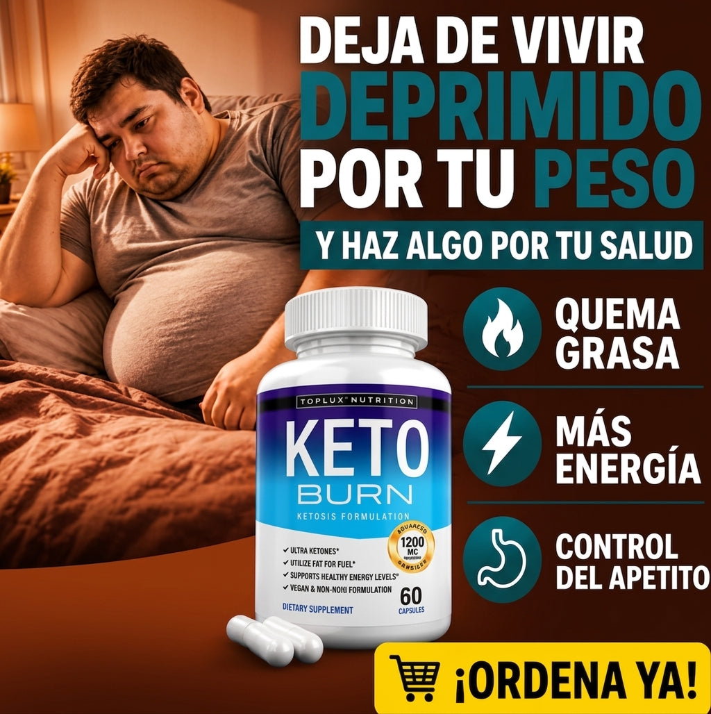 Keto Burn - 60 Cápsulas