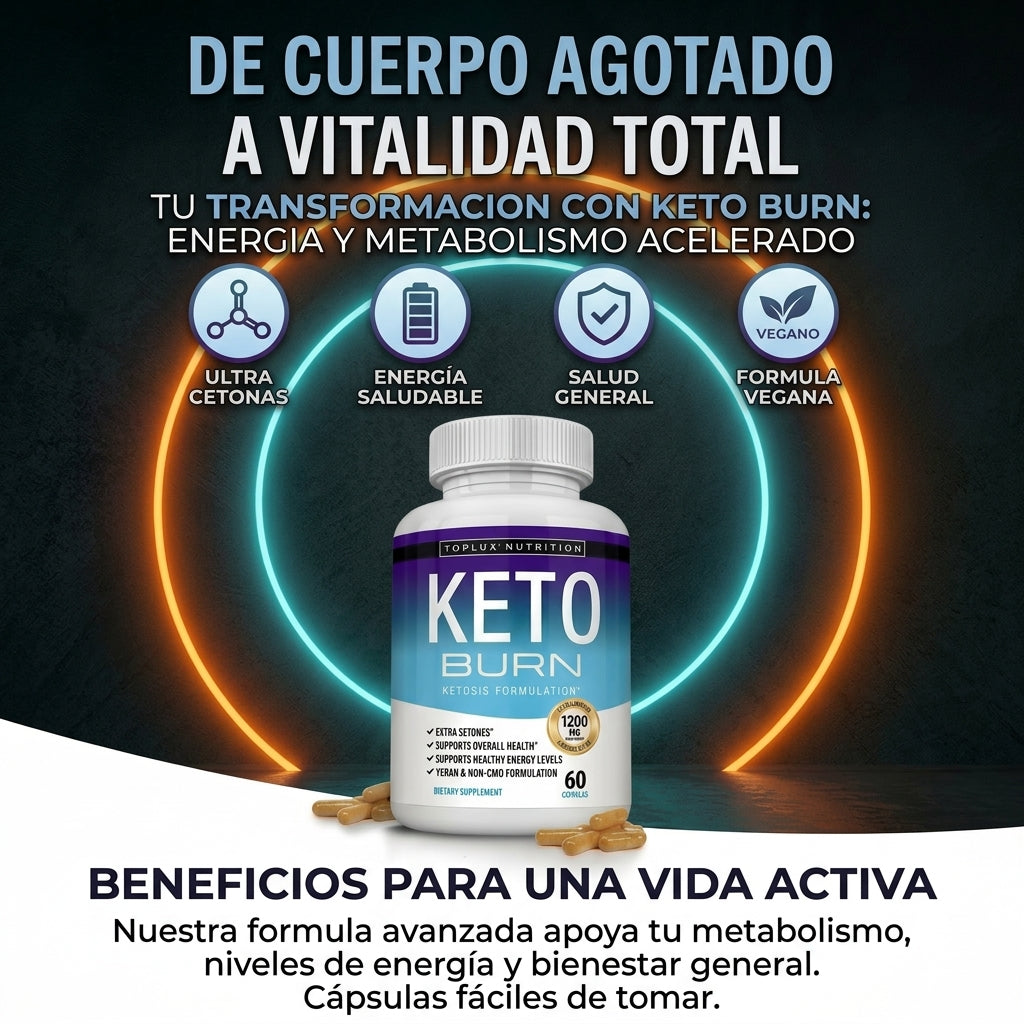 Keto Burn - 60 Cápsulas